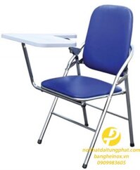 Ghế xếp liền bàn chân inox ( mặt bàn MDF )	MSP: