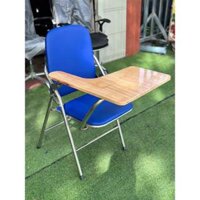 GHẾ XẾP LIỀN BÀN CHÂN INOX MẶT GỖ