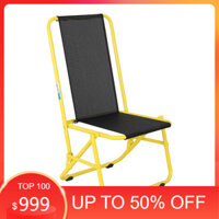 Ghế Xếp Lưới Inox S Đen, HÀNG CÔNG TY SIÊU DÀY KHÔNG PHẢI HÀNG CHỢ, ghế xếp cafe, ghế du lịch