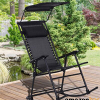 Ghế Xếp Rocking Có Mái Che