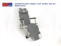 Ghế xêp thư giãn, Khung săt cao câp, Ghê xêp năm ngu trưa gâp gon tiên lơi New Beginning - Ghi