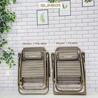 Ghế xếp thư giãn SUMIKA 179 các mẫu HOT 2022, tặng kèm khay đựng ly