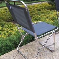 Ghế xếp VẢI DÙ KHUNG INOX NHIỀU MÀU