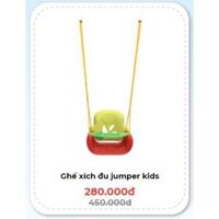 Ghế Xích đu đa năng Jumper Kids tích hợp Bàn Ăn dặm - dùng kèm với khung xích đu nhún nhảy tập đi Jumper Kid - HÀNG MỚI