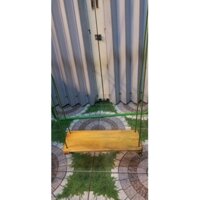 Ghế xích đu GỖ NGANG nguyên tấm (Không gồm KHUNG GIÁ ĐỠ)