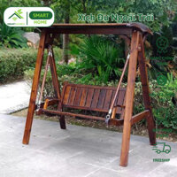 Ghế Xích Đu Gỗ Ngoài Trời TX-001P - SMARTHOMES