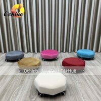 Ghế Xoay Bệt có Bánh xe, Ghế Đóng Hàng Mẫu 8 Cạnh Chắc Chắn, Êm Ái ( Hàng Sẵn )