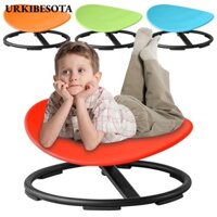Ghế xoay giác quan URKIBESOTA, Ghế ngồi và xoay hình quả trứng, Huấn luyện thú vị Đế kim loại tự kỷ Thiết bị ghế quay chống trượt gia đình Vestiuble