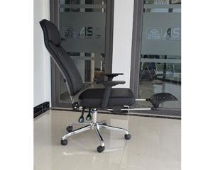 Ghế xoay giám đốc đệm tựa bọc da thật SG921