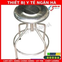 Ghế xoay inox 3 chân, 4 chân y tế, HÀNG CÔNG TY SÁNG BÓNG INOX CHUẨN -HÀNG CTY