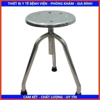 Ghế Xoay Inox 3 Chân Dùng Trong Y Tế Phòng Thí Nghiệm.