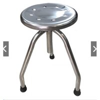 Ghế Xoay Inox 3 Chân Dùng Trong Y Tế Phòng Thí Nghiệm ( sẵn số lượn lớn)