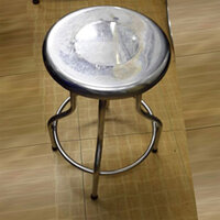 Ghế xoay inox 4 chân D30