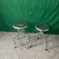 Ghế Xoay Inox 4 Chân Dùng Trong Y Tế Phòng Thí Nghiệm