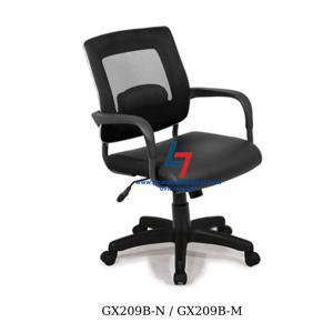 Ghế xoay lưng lưới chân mạ GX209B-M