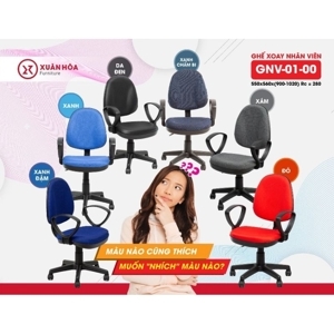 Ghế xoay nhân viên Xuân Hòa GNV-01-00