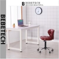 Ghế Xoay Tựa Lưng Nâng Hạ Ghế Đôn Xoay Spa Bar Học Sinh Có Tựa Điều Chỉnh Độ Cao