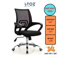 Ghế xoay văn phòng TOZ - GX05 lưng lưới, ghế làm việc tại nhà, ghế xoay lưới học sinh viên nhập khẩu chính hãng - GX05