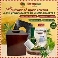 Ghế Xông Vùng Kín Cho Mẹ Đẻ Gỗ Tự Nhiên, Ở Cữ Sau Sinh, Xông Hơ Phụ Khoa  (Kèm lót ngồi)