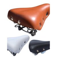 Ghế Yên Xe Đạp Gấp cổ điển đệm ghế xe đạp đinh tán Nhật Bản ghế xe đạp giải trí thành phố đệm ghế xe đạp CDI8