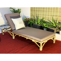 GhếGiường Mây Thư Giãn Có Thể Gấp Tiện Lợi-  Rattan Folding Bed for Phu Yen Resort - OT010.