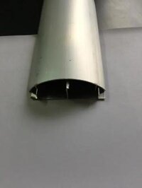 Ghen bán nguyệt Nhôm D80x18