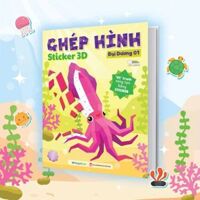 Ghép Hình Sticker 3D - Đại Dương 01