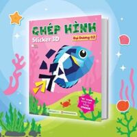Ghép Hình Sticker 3D - Đại Dương 02