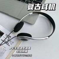 Ghgx Retro Tai Nghe Có Dây Nhật Bản Tai Nghe Phong Cách Influencer Cùng Phong Cách Đạo Cụ Ảnh Hot Girl Máy Tính Điện Thoại Di Động Đa Năng Đầu Tròn
