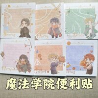 Ghi chú dính Harry Potter, đường ngang, Draco Snape, sách tin nhắn Hermione, sổ tay cụ thể dành cho học sinh