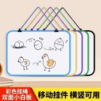 Ghi chú hai mặt từ tính bảng đen nhỏ dạy học tại nhà Bảng viết có thể lau treo tường nhắc cửa hàng bảng vẽ graffiti Mini