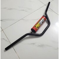 Ghi đông 22mm dài 74cm cao 15cm đen có thanh giằng và ốp mút Protaper