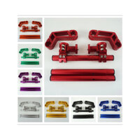 Ghi đông 5 khúc rizoma nhôm cnc gắn xe máy xe điện