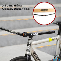Ghi đông carbon thẳng cánh én Ardently Track sử dụng cho xe đạp Fixed Gear, MTB