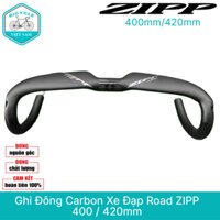 Ghi Đông Carbon Xe Đạp Road ZIPP 400 / 420mm - Chất Lượng Cao, Trọng Lượng Nhẹ, Thiết Kế Chuyên Nghiệp