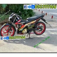 ghi đông clip on nhôm cao cấp cho raider Fi