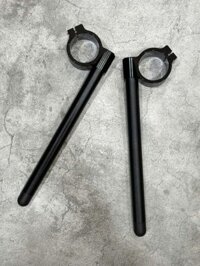 GHI ĐÔNG CLIP ON NHÔM CNC ĐỘ CAFE RACER