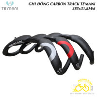 Ghi đông cong Carbon TEMANI cho xe đạp Fixed Track Fixed Gear