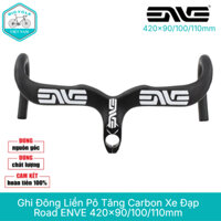 Ghi Đông Liền Pô Tăng Carbon Xe Đạp Road ENVE 420x90/100/110mm