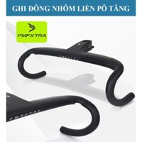 Ghi Đông Liền Pô Tăng Nhôm FMFXTRA Xe Đạp Tay Lái Âm Dây Full
