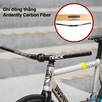 Ghi đông MTB, Touring, Fixed carbon Ardently Track - Đen vân carbon bóng - 31.8x660 (Chiếc)