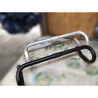 GHI ĐÔNG NHÔM 25.4 ĐEN-BẠC DÀNH CHO XE ĐẠP