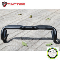 Ghi đông nhôm dẹp xe đạp road TWITTER RETROSPEC 420x31.8mm