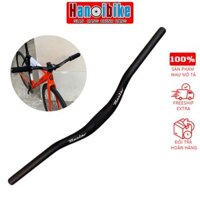 Ghi đông nhôm xe đạp thể thao MTB, Fixed Gear MASTER 31.8 - Đen - 65cm (Chiếc)