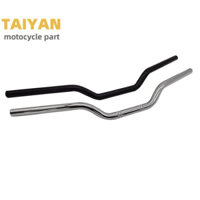 Ghi đông trần xe máy xe điện 2 màu đen nhám , mạ xi ken đường kính ống 22mm