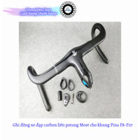 Ghi đông xe đạp carbon liền potang Most cho khung Pina F8-F10