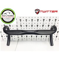 Ghi đông xe đạp đua nhôm Twitter ống dẹp 420x31.8mm