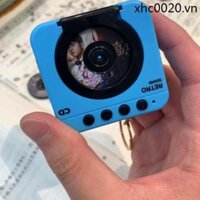 Ghi Người Chơi Móc Khóa Mini cd Player Switchable Băng Túi Mặt Dây Chuyền Retro Băng Nghe Nhạc Hộp