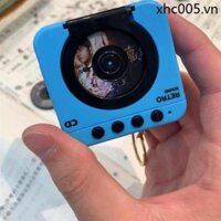 Ghi Người Chơi Móc Khóa Mini cd Player Switchable Băng Túi Mặt Dây Chuyền Retro Băng Nghe Nhạc Hộp