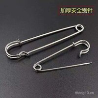 Ghim an toàn dày và lớn để cố định quần áo, kẹp giấy lớn và nhỏ để điều chỉnh và thắt chặt vòng eo
